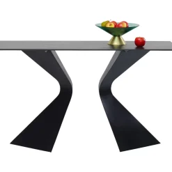 KARE Design Kommoden & Sideboards-Konsole Gloria Schwarz Keramik 140X81Cm