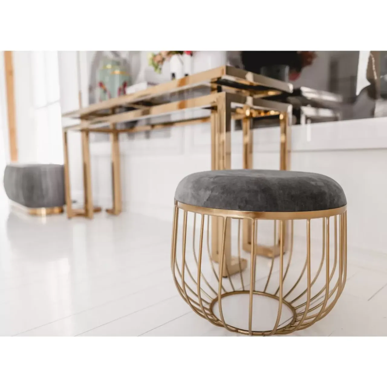 KARE Design Kommoden & Sideboards-Konsole Gold Rush