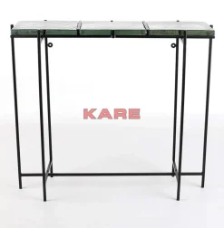KARE Design Kommoden & Sideboards-Konsole Ice Schwarz 98X80Cm