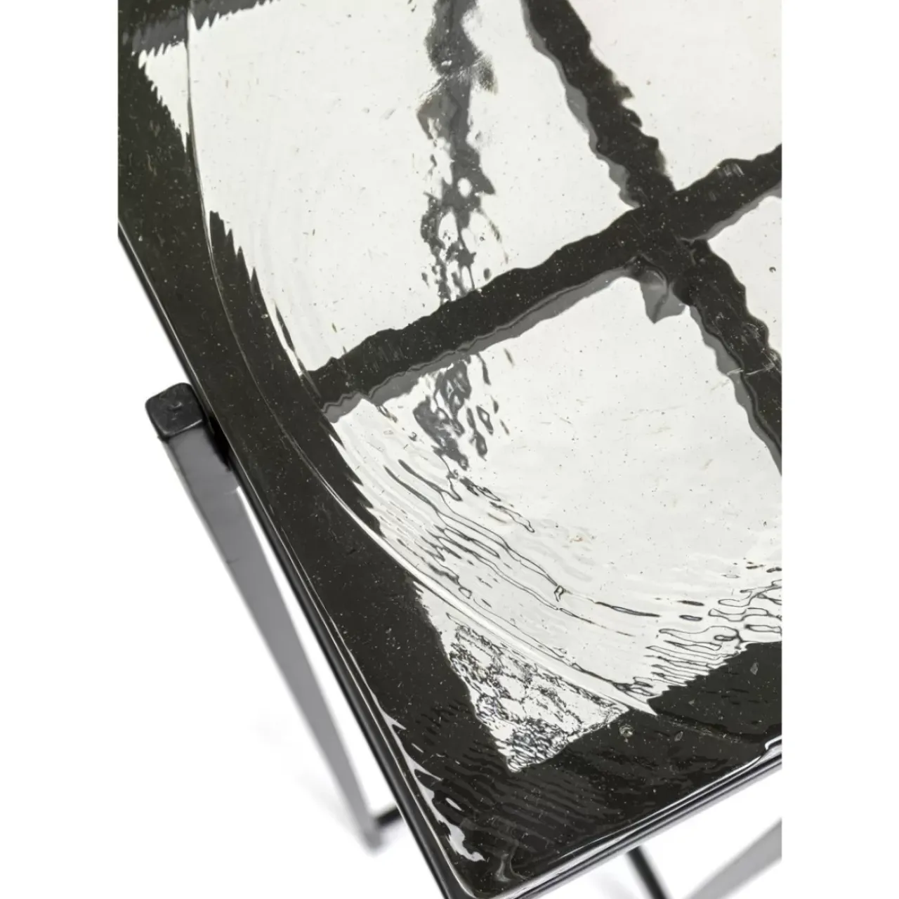 KARE Design Kommoden & Sideboards-Konsole Ice Schwarz 98X80Cm