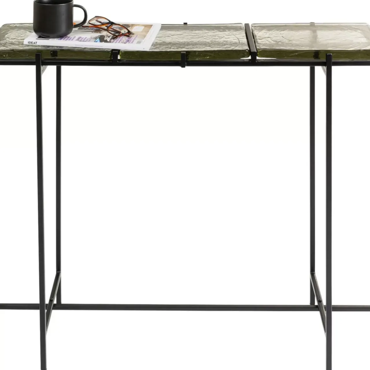 KARE Design Kommoden & Sideboards-Konsole Ice Schwarz 98X80Cm