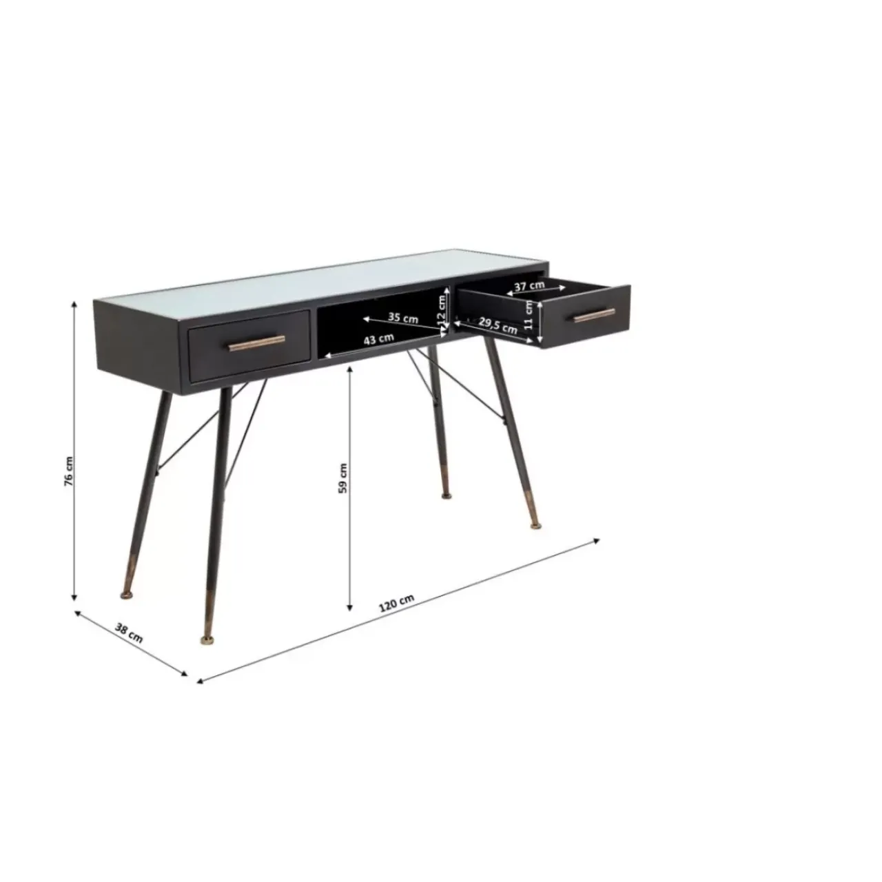 KARE Design Kommoden & Sideboards-Konsole La Gomera