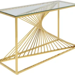 KARE Design Kommoden & Sideboards-Konsole Laser Gold 120X40