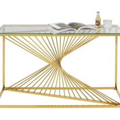 KARE Design Kommoden & Sideboards-Konsole Laser Gold 120X40