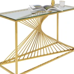 KARE Design Kommoden & Sideboards-Konsole Laser Gold 120X40