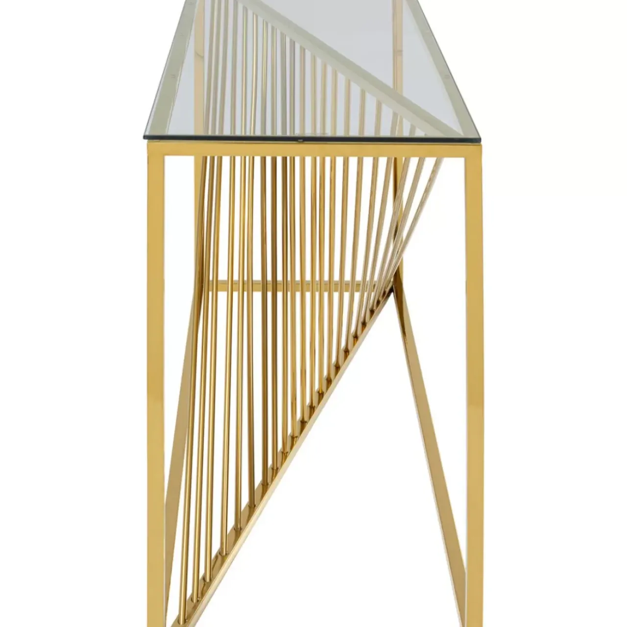 KARE Design Kommoden & Sideboards-Konsole Laser Gold 120X40