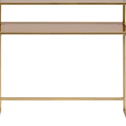 KARE Design Kommoden & Sideboards-Konsole Loft Gold 85X80Cm