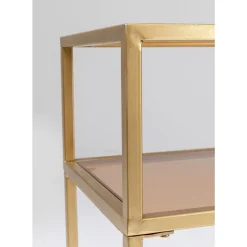 KARE Design Kommoden & Sideboards-Konsole Loft Gold 85X80Cm