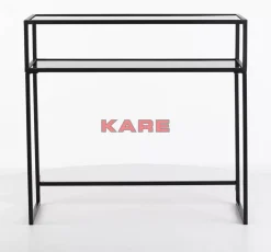 KARE Design Kommoden & Sideboards-Konsole Loft Schwarz 80X85