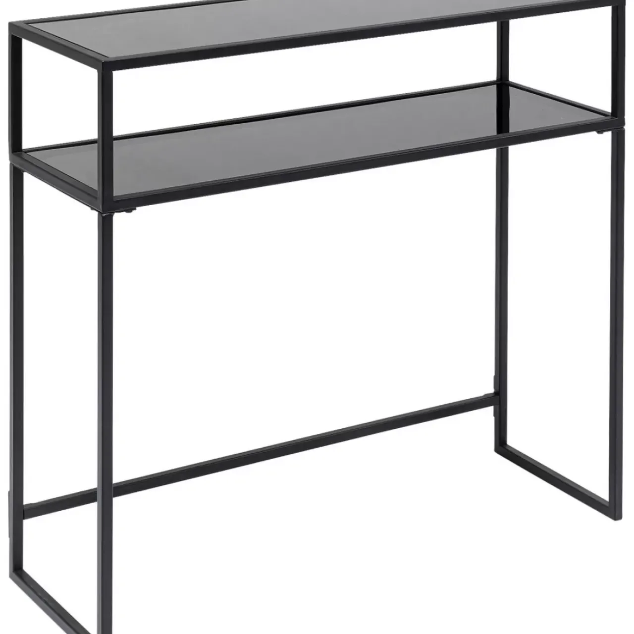 KARE Design Kommoden & Sideboards-Konsole Loft Schwarz 80X85