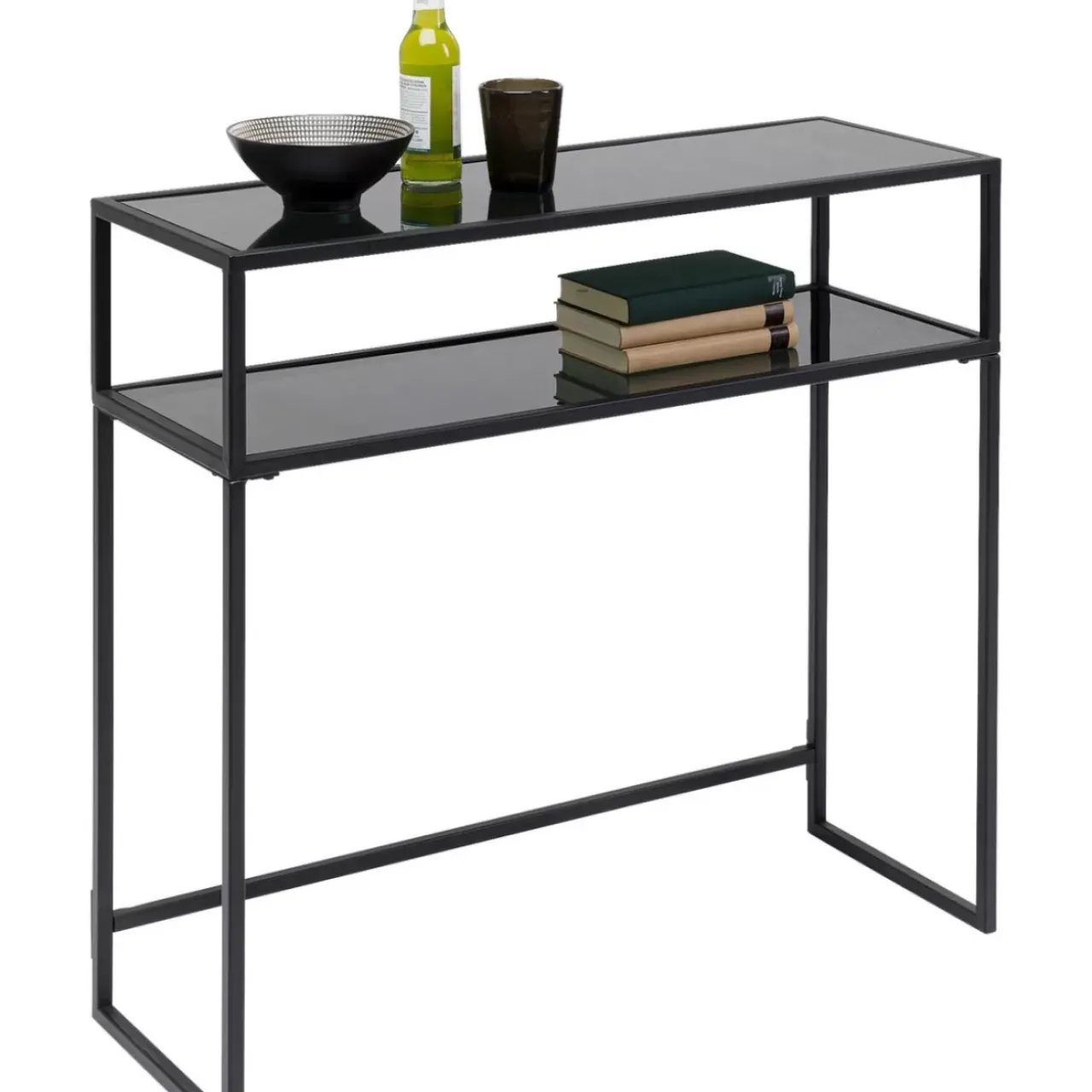 KARE Design Kommoden & Sideboards-Konsole Loft Schwarz 80X85
