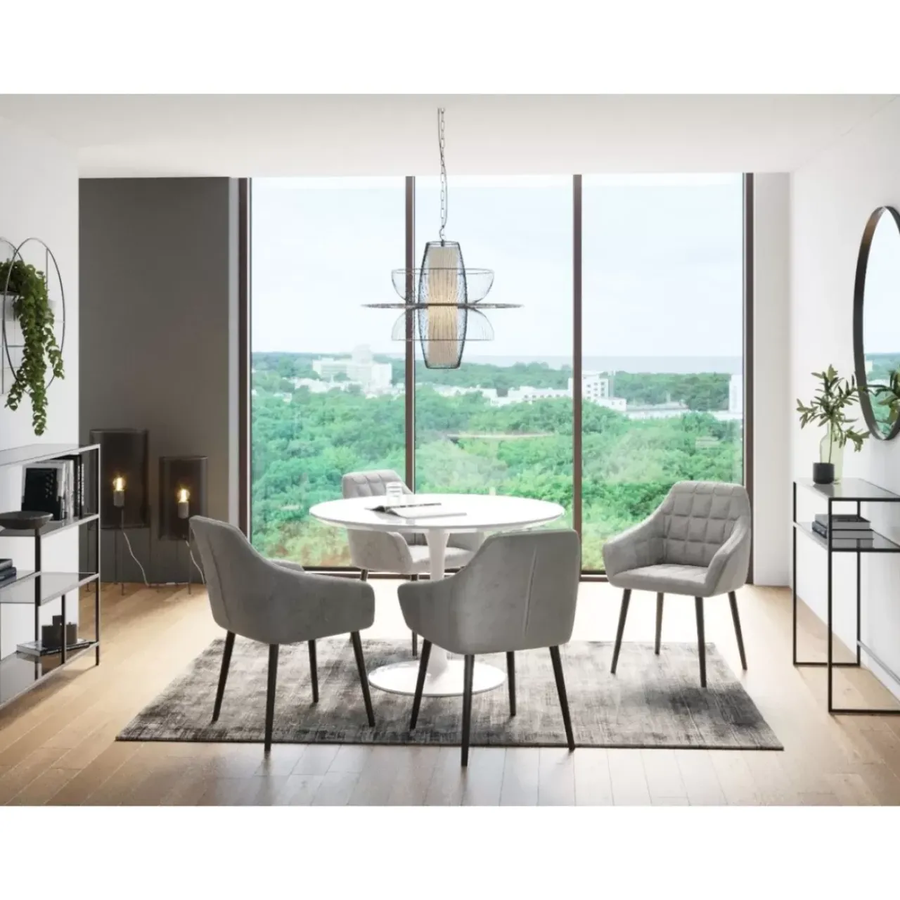 KARE Design Kommoden & Sideboards-Konsole Loft Schwarz 80X85