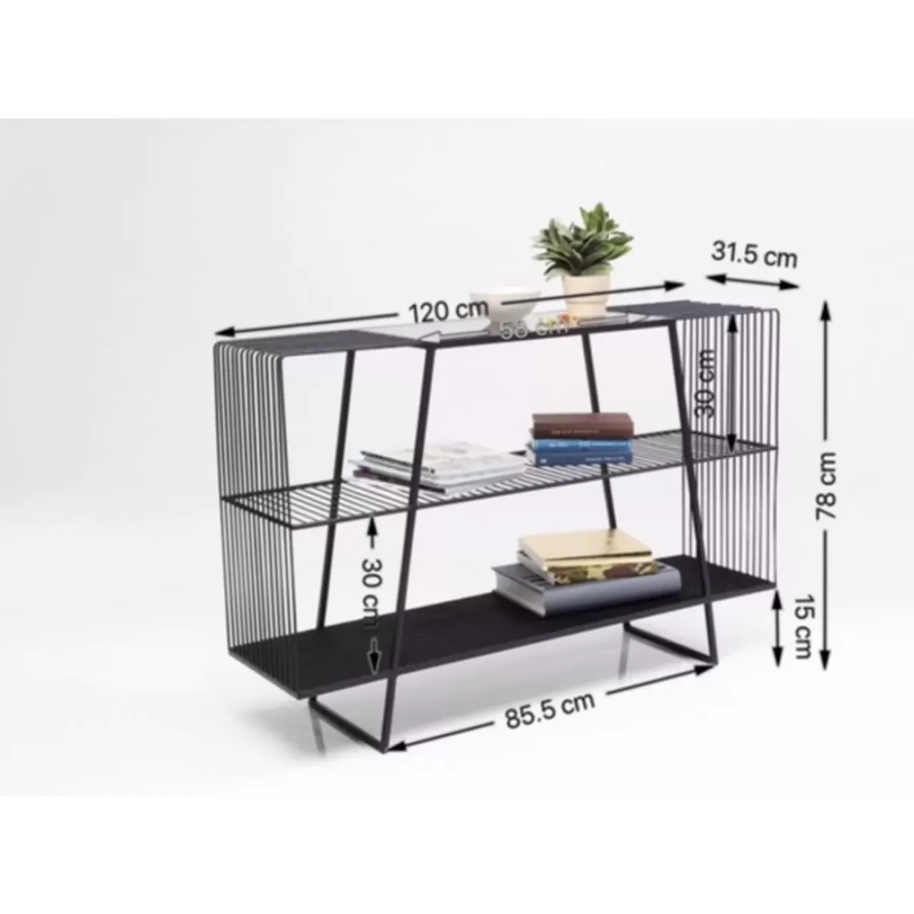 KARE Design Kommoden & Sideboards-Konsole Mesh