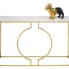 KARE Design Kommoden & Sideboards-Konsole Miami Loft Gold 120Cm