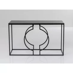KARE Design Kommoden & Sideboards-Konsole Miami Loft Schwarz 120X75Cm