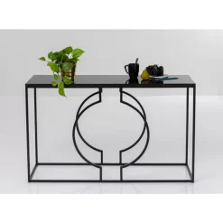 KARE Design Kommoden & Sideboards-Konsole Miami Loft Schwarz 120X75Cm