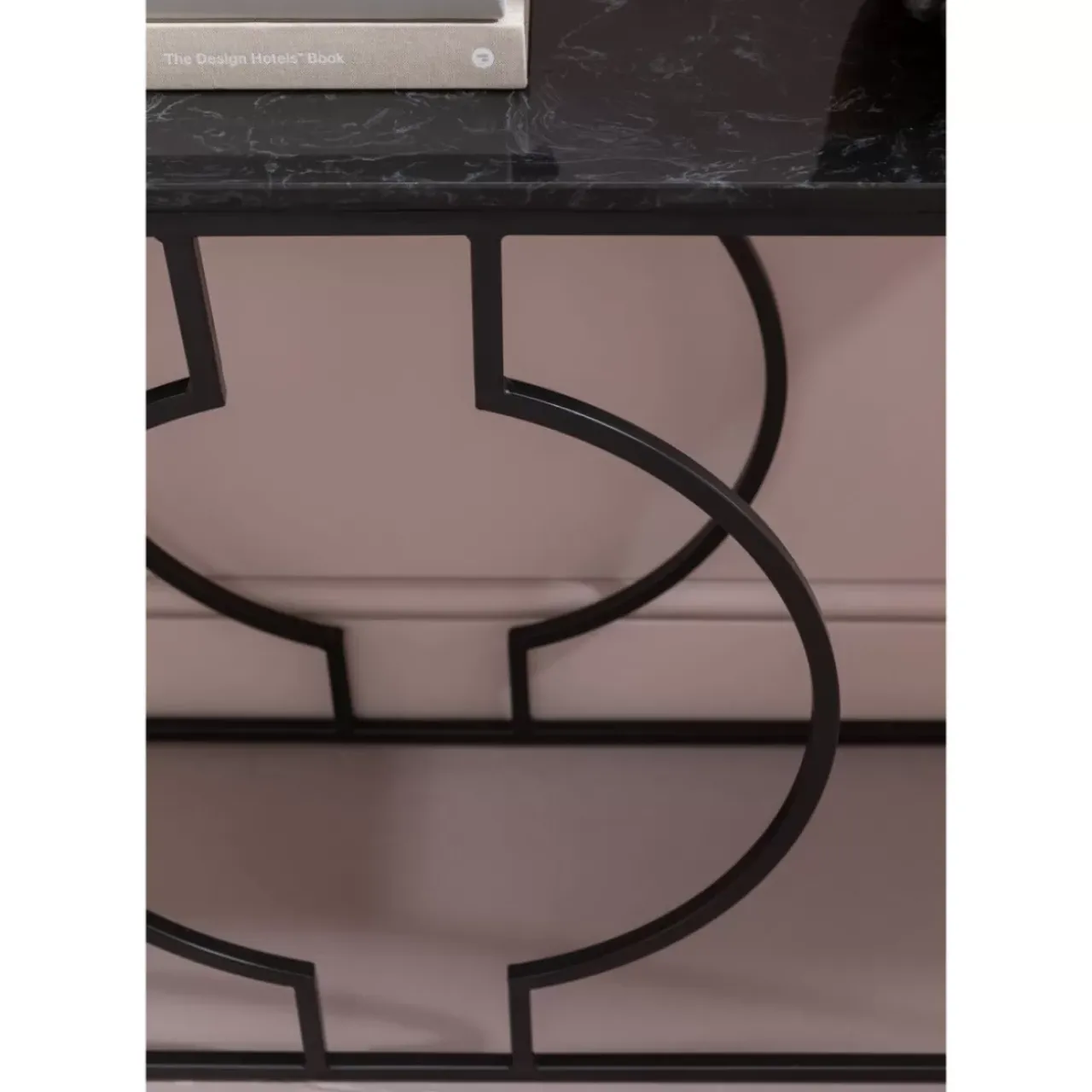 KARE Design Kommoden & Sideboards-Konsole Miami Loft Schwarz 120X75Cm