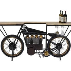 KARE Design Kommoden & Sideboards-Konsole Motorbike Schwarz
