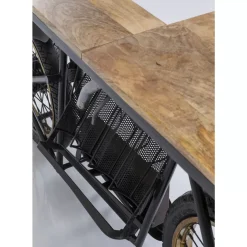 KARE Design Kommoden & Sideboards-Konsole Motorbike Schwarz
