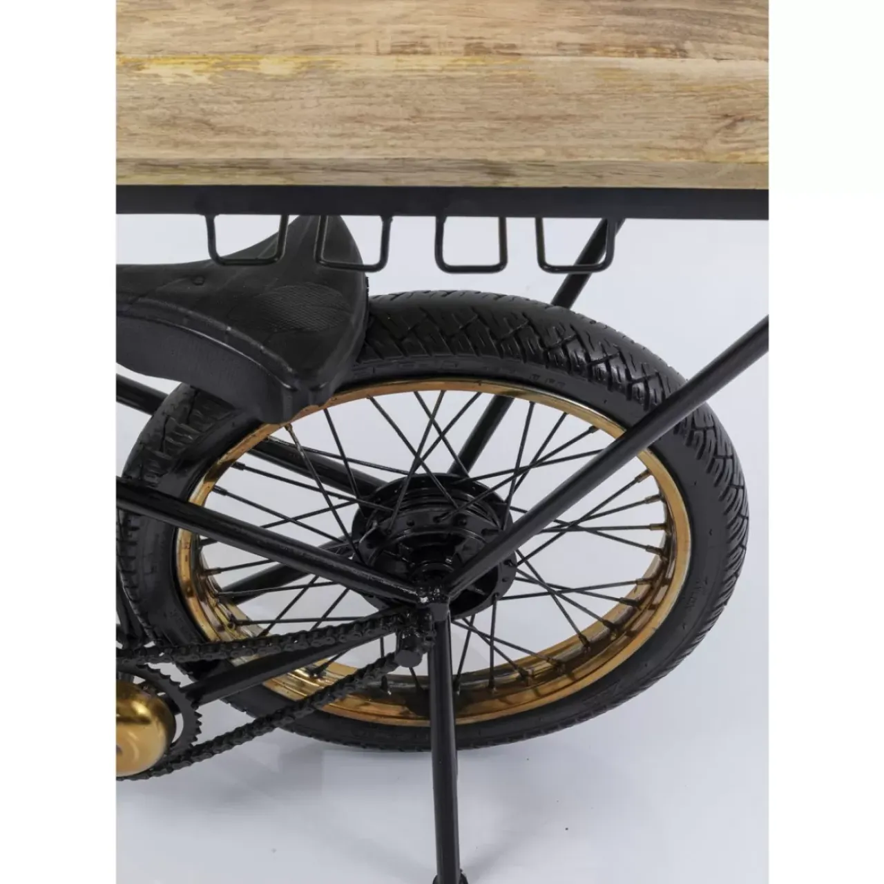 KARE Design Kommoden & Sideboards-Konsole Motorbike Schwarz