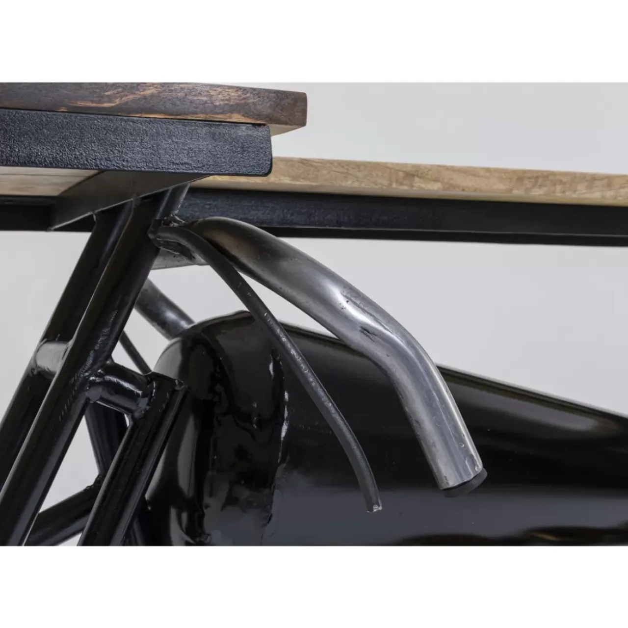 KARE Design Kommoden & Sideboards-Konsole Motorbike Schwarz