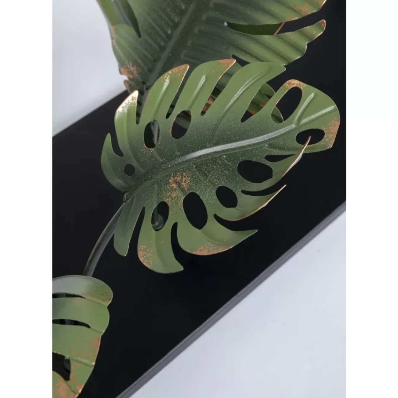 KARE Design Kommoden & Sideboards-Konsole Palms Schwarz 100X86Cm