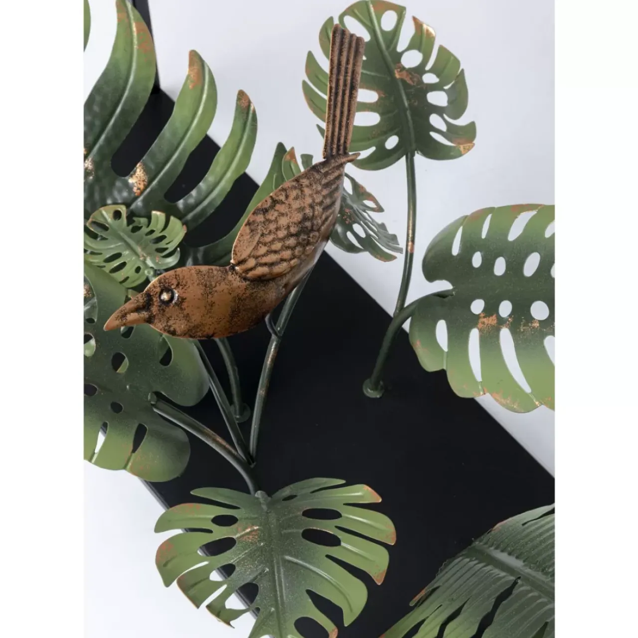 KARE Design Kommoden & Sideboards-Konsole Palms Schwarz 100X86Cm