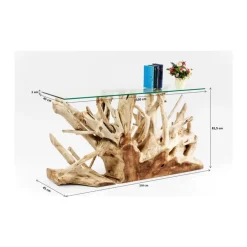 KARE Design Kommoden & Sideboards-Konsole Roots 150X45Cm