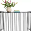 KARE Design Kommoden & Sideboards-Konsole Wire Glas Schwarz 142X89Cm