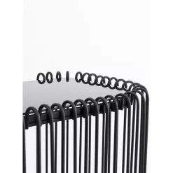 KARE Design Kommoden & Sideboards-Konsole Wire Glas Schwarz 142X89Cm