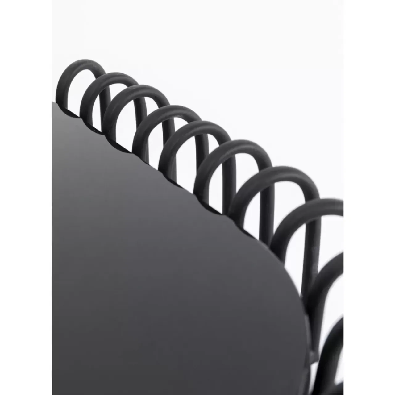 KARE Design Kommoden & Sideboards-Konsole Wire Glas Schwarz 142X89Cm