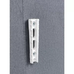 KARE Design Betten-Kopfteil Benito Moon Grau 160Cm