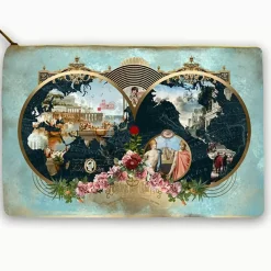 KARE Design Deko & Geschenkartikel-Kosmetiktasche Orbis Tabula