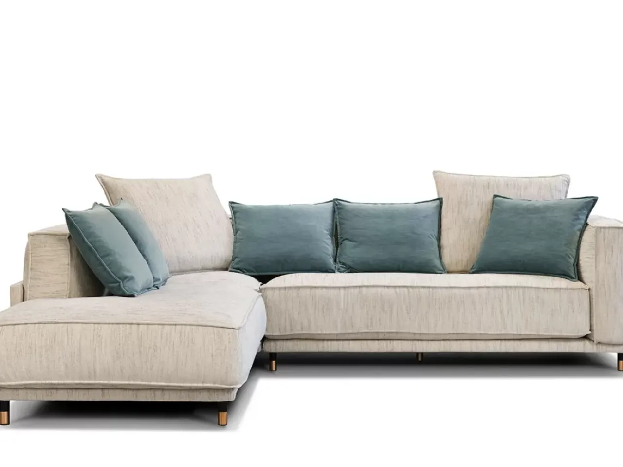 KARE Design Sofas & Couches-Lamal Corner Set 2. Arm Links. Notte 01/Metis 16