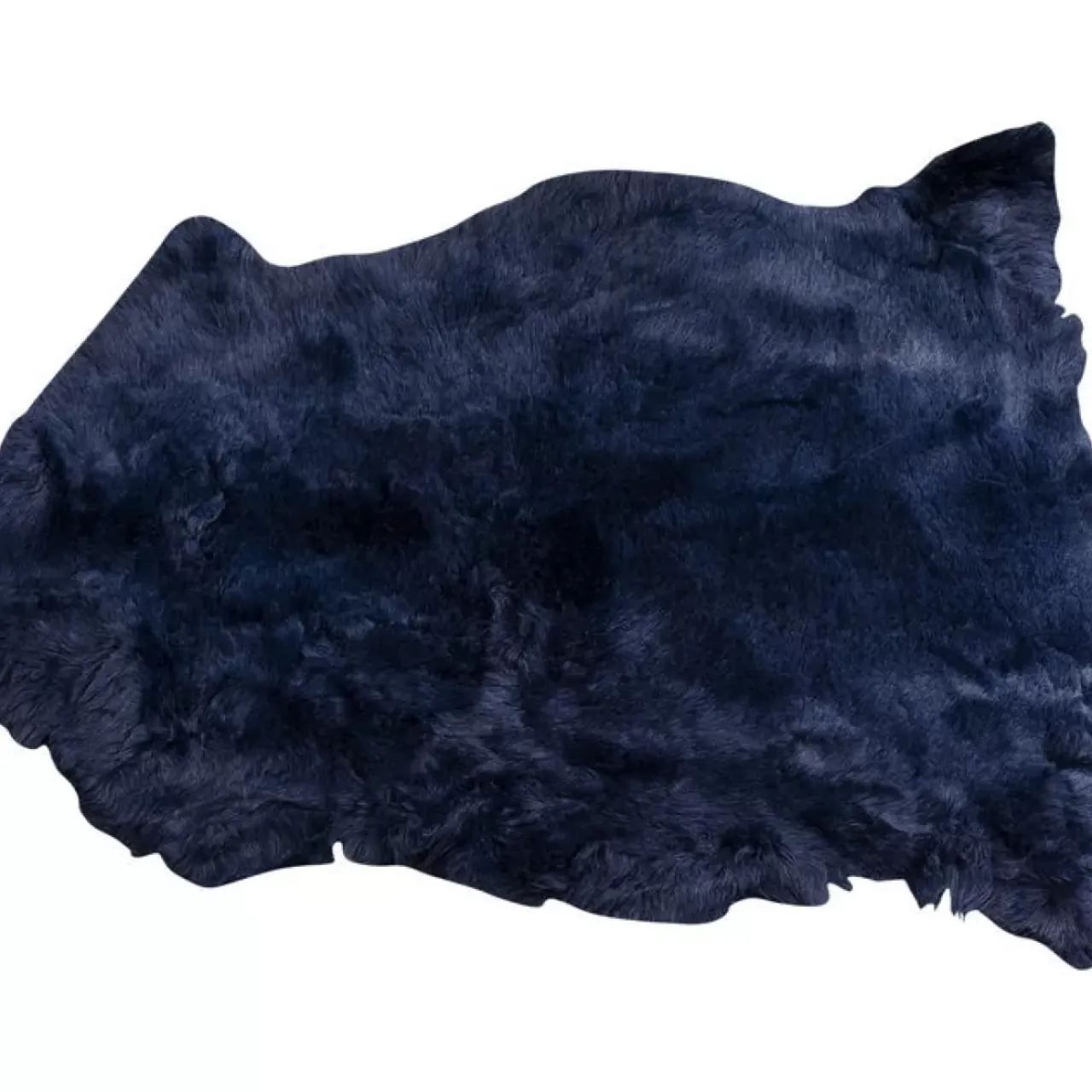 KARE Design Teppiche-Lammfell Heidi Blau 85X60Cm