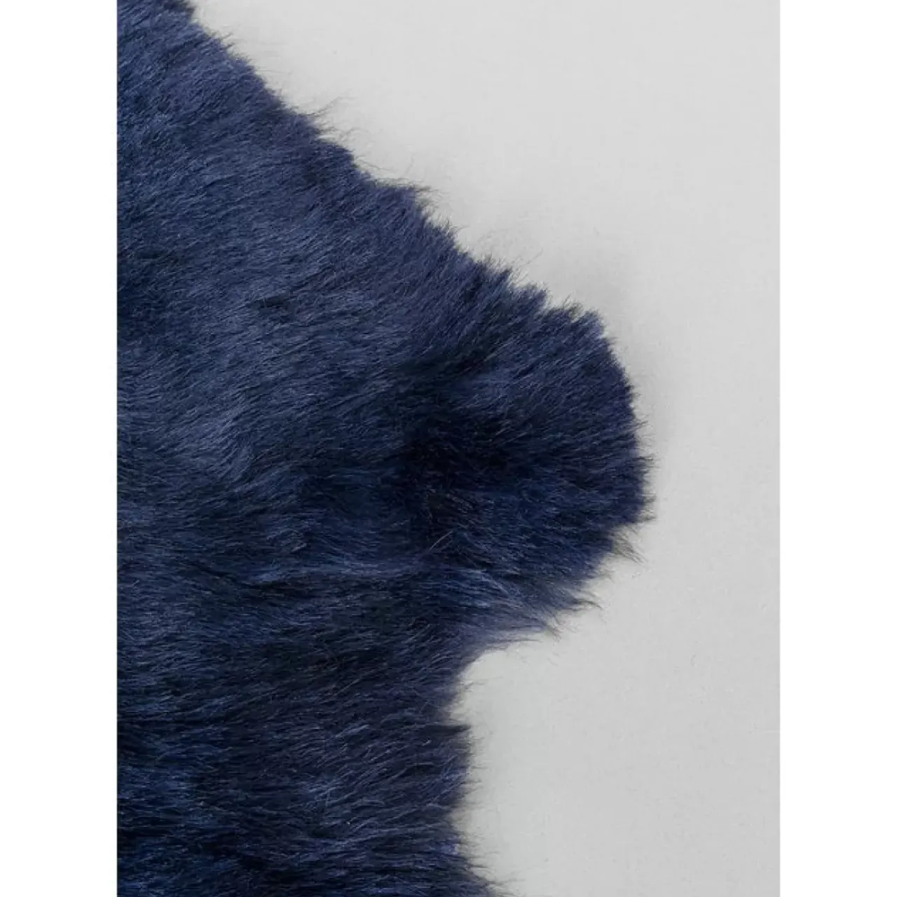 KARE Design Teppiche-Lammfell Heidi Blau 85X60Cm