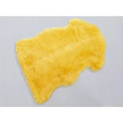 KARE Design Teppiche-Lammfell Heidi Gelb 60X85Cm