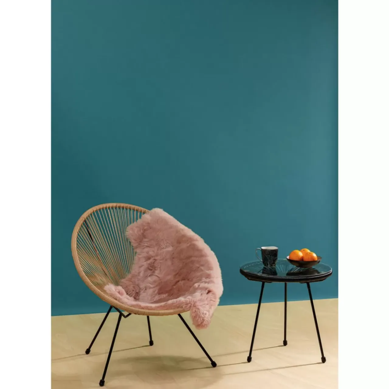 KARE Design Teppiche-Lammfell Heidi Rose 85X65Cm