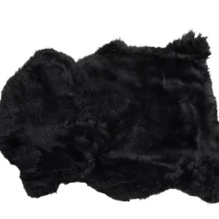 KARE Design Teppiche-Lammfell Heidi Schwarz 85X60