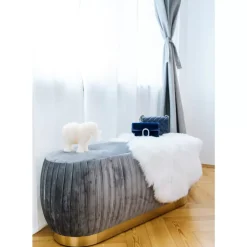 KARE Design Teppiche-Lammfell Heidi Weis 85X65Cm