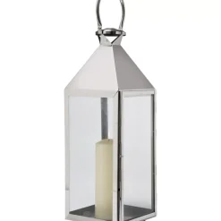 KARE Design Kerzenständer & Laternen-Laterne Giardino Silver (4/Set)