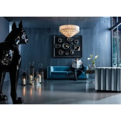 KARE Design Kerzenständer & Laternen-Laterne Giardino Silver (4/Set)