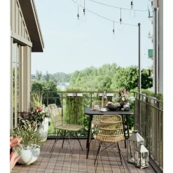 KARE Design Kerzenständer & Laternen-Laterne Giardino Silver (4/Set)