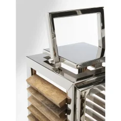 KARE Design Kerzenständer & Laternen-Laterne Lamella (2/Set)