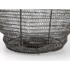 KARE Design Kerzenständer & Laternen-Laterne Mesh Schwarz O40Cm