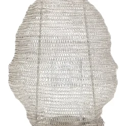 KARE Design Kerzenständer & Laternen-Laterne Mesh Silber O30Cm