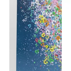 KARE Design Bilder-Leinwandbild Flying Elephant At Night 80X100Cm