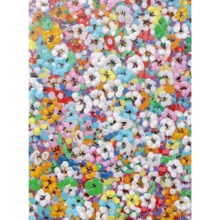 KARE Design Bilder-Leinwandbild Flying Elephant At Night 80X100Cm