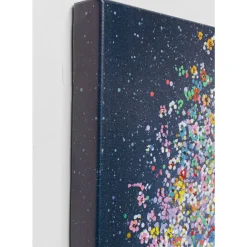 KARE Design Bilder-Leinwandbild Flying Elephant At Night 120X160Cm