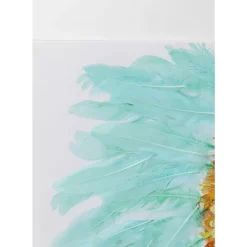 KARE Design Bilder-Leinwandbild Headdress Dog 80X80Cm